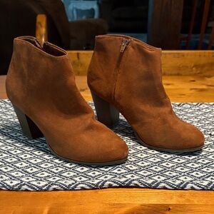 Old Navy Brown Ankle Booties